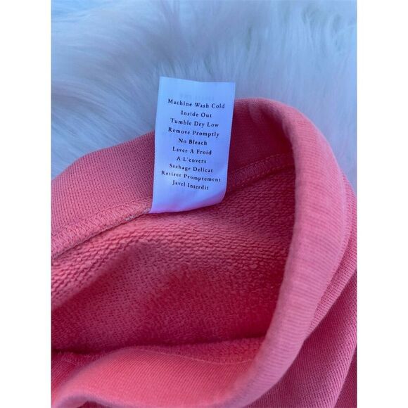 🆕 Frank & Eileen Women's Catherine Sweatpants Size S Pink Casual Raw Hem - Picture 7 of 11